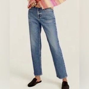 J. Crew High Rise '90s Classic Straight Jeans Size 31 Style  BF694 Size 12